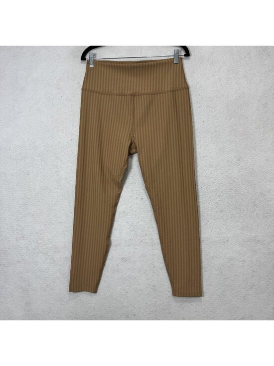 Beyond Yoga Pants - Beyond Yoga Leggings Womens XL Beige High Rise Ankle Yoga Pants Athletic Workout